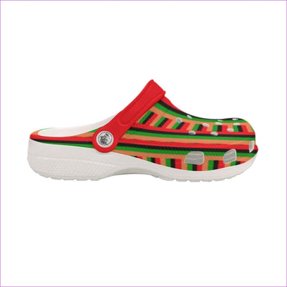 multi-colored Striped Galore Men's Classic Clogs - men's clogs at TFC&H Co.