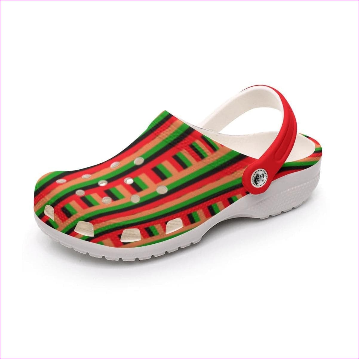 multi-colored - Striped Galore Women's Classic Clogs - womens clogs at TFC&H Co.