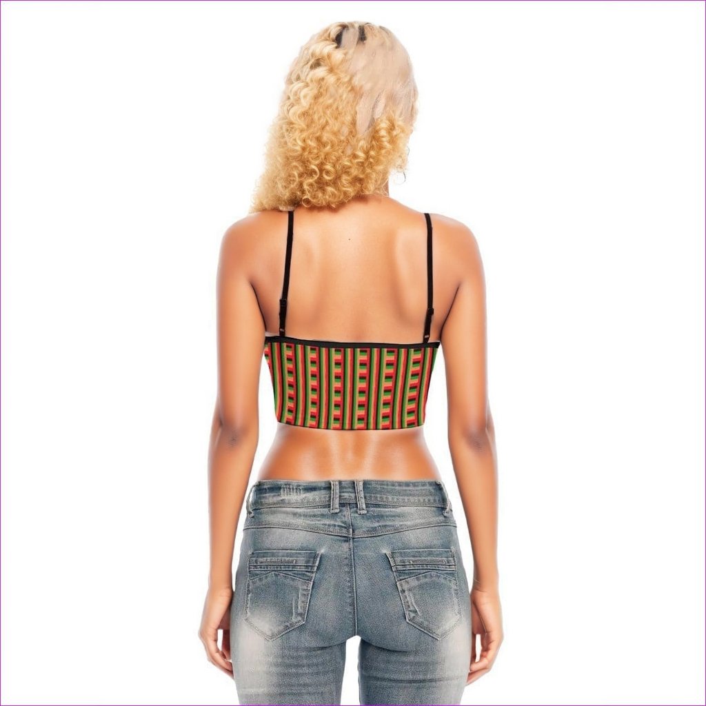 Striped Galore Women's Triangle Cami - women's camisole at TFC&H Co.