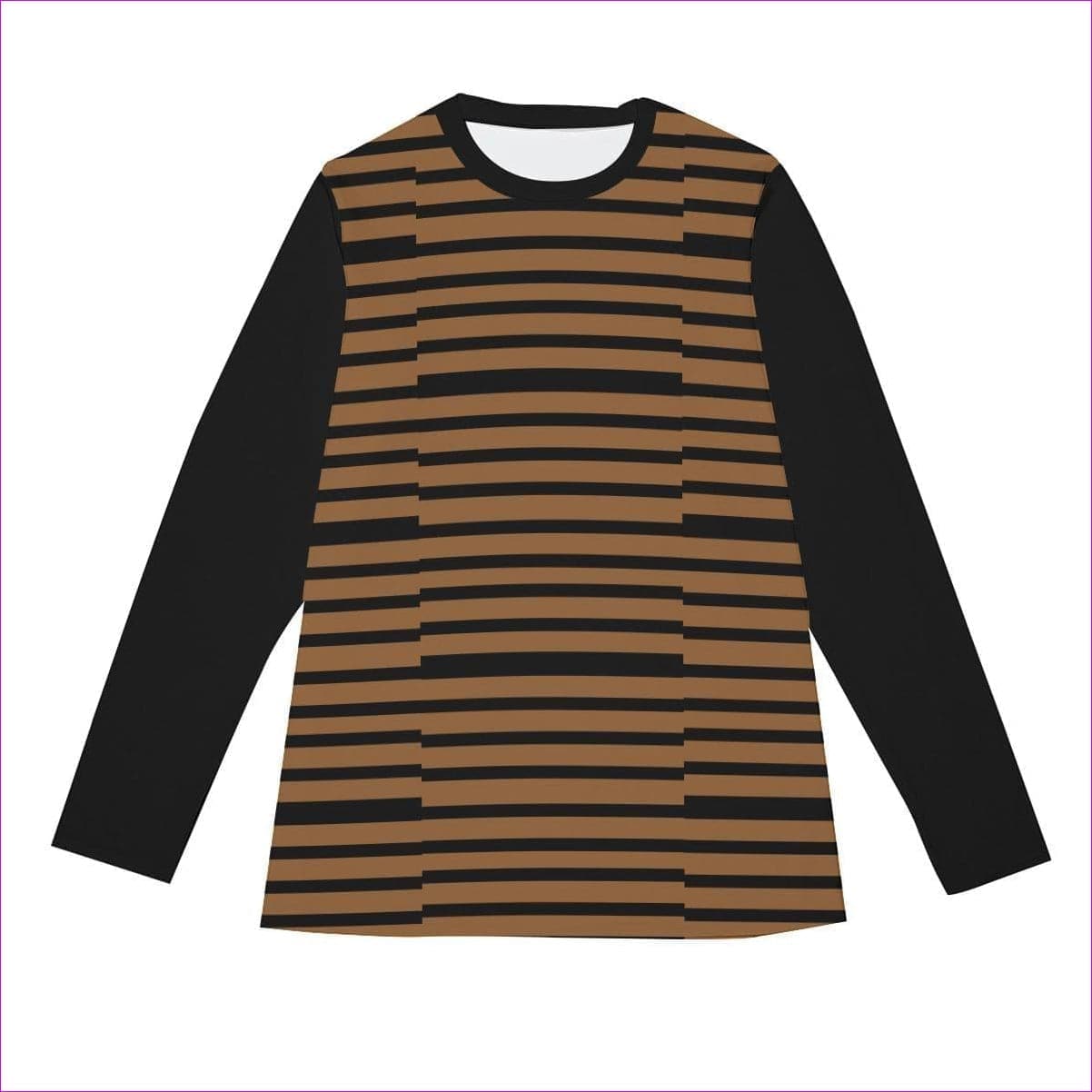 - Striped Men's Organic Long Sleeve T-Shirt | Cotton - mens t-shirt at TFC&H Co.