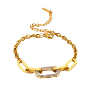 ONLY Stylish and Exquisite Thick Chain Bracelet - bracelet at TFC&H Co.
