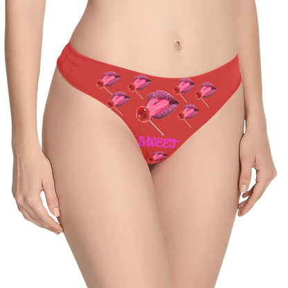 Sweet Clothing Classic Women's Thong - women's underwear at TFC&H Co.
