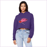 Purple Sweet Clothing Sweet Clothing Cropped Boyfriend Hoodie - women's hoodie at TFC&H Co.