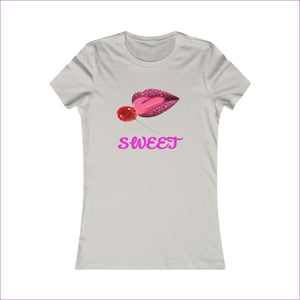 Silver - Sweet Clothing Women's Favorite Tee - Womens T-Shirt at TFC&H Co.