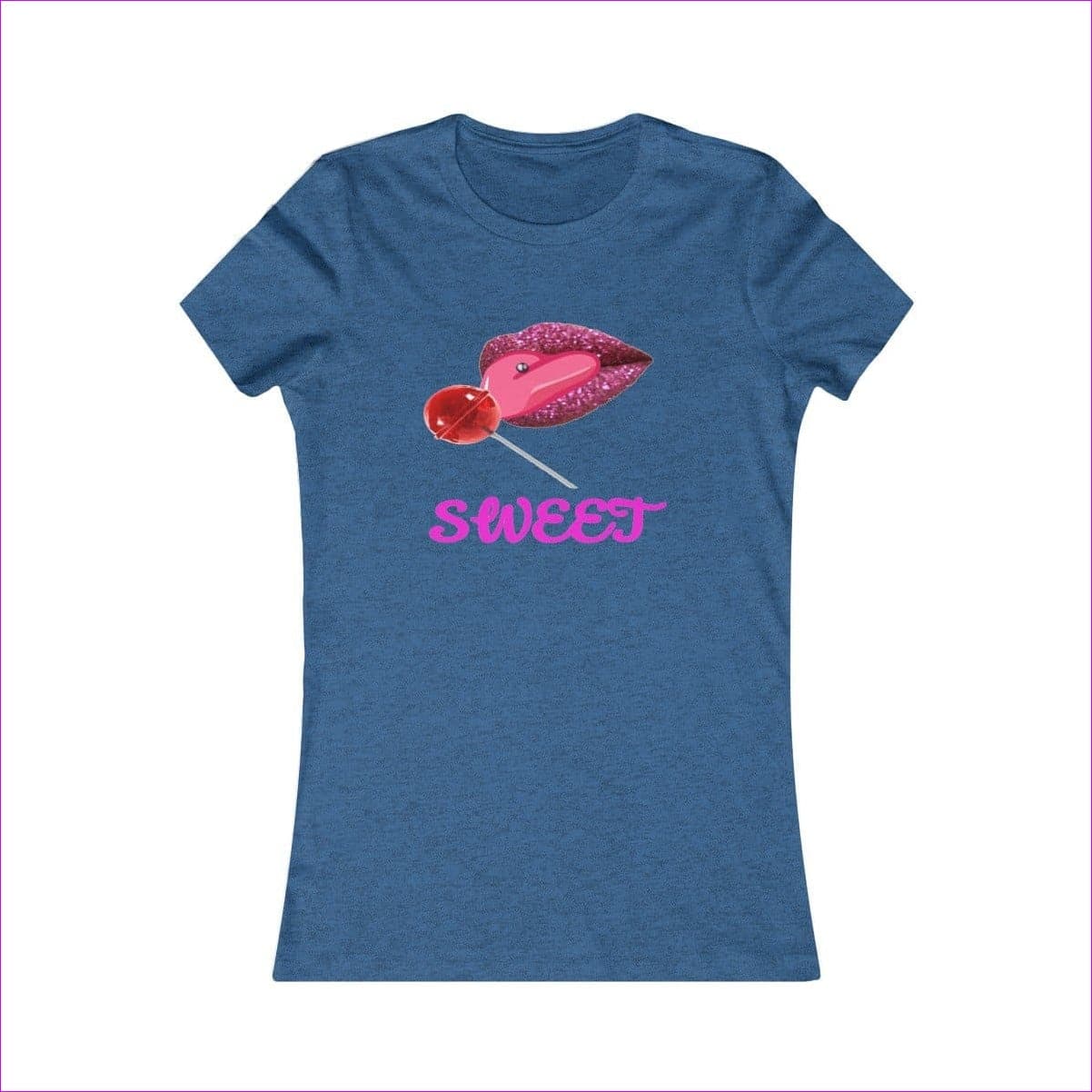 Heather True Royal - Sweet Clothing Women's Favorite Tee - Womens T-Shirt at TFC&H Co.