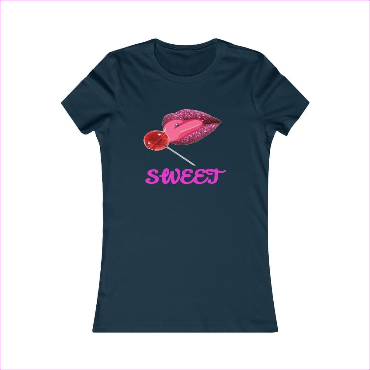 Navy - Sweet Clothing Women's Favorite Tee - Womens T-Shirt at TFC&H Co.