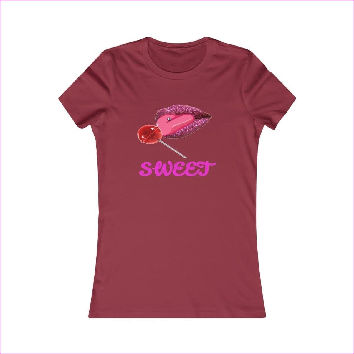 Cardinal - Sweet Clothing Women's Favorite Tee - Womens T-Shirt at TFC&H Co.