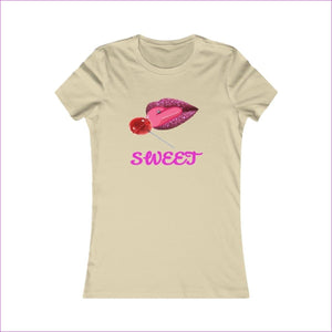 Soft Cream - Sweet Clothing Women's Favorite Tee - Womens T-Shirt at TFC&H Co.