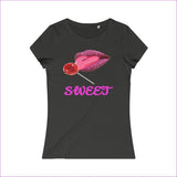 Anthracite Sweet Clothing Women's Organic Tee - Women's T-Shirt at TFC&H Co.