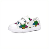 white - Teacher's Pet Collection: Bec's Star Kids Velcro Sneaker - Kids Shoes at TFC&H Co.