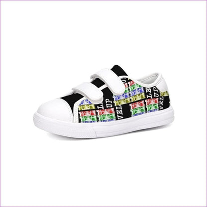 black Teacher's Pet: Level Up Kids Velcro Sneaker - Kids Shoes at TFC&H Co.
