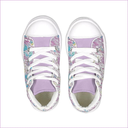 Teacher's Pet: Royal Pallette Kids Hightop Canvas Shoe - Kids Shoes at TFC&H Co.