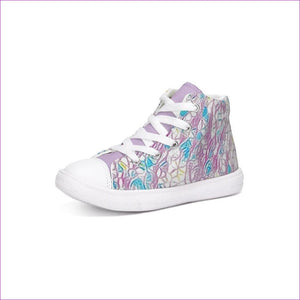 - Teacher's Pet: Royal Pallette Kids Hightop Canvas Shoe - Kids Shoes at TFC&H Co.