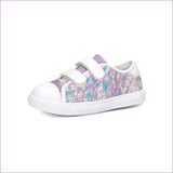 purple - Teacher's Pet: Royal Pallette Kids Velcro Sneaker - Kids Shoes at TFC&H Co.