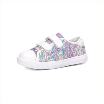 purple Teacher's Pet: Royal Pallette Kids Velcro Sneaker - Kids Shoes at TFC&H Co.