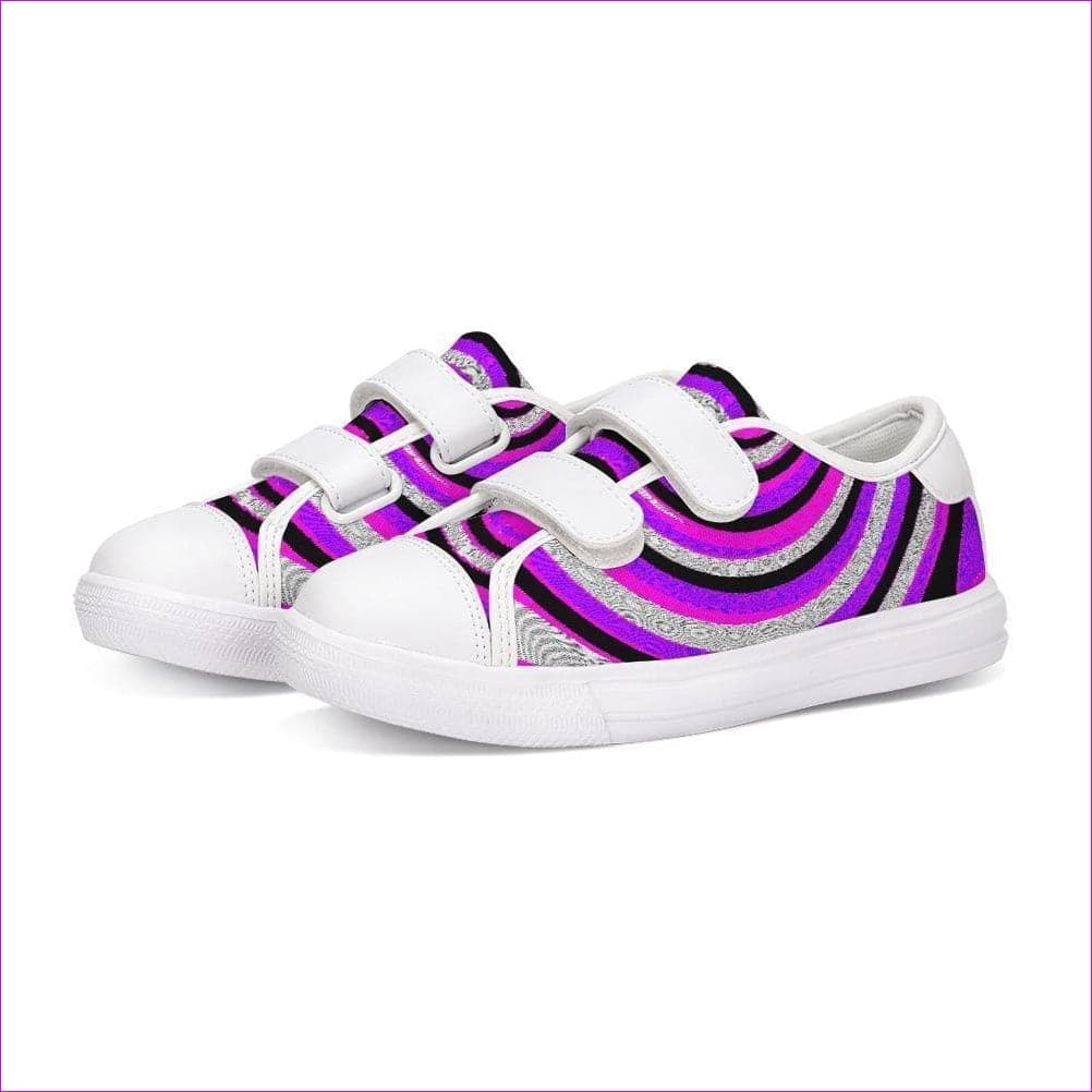 Teacher's Pet Royal Swirl Kids Velcro Sneaker - Kids Shoes at TFC&H Co.