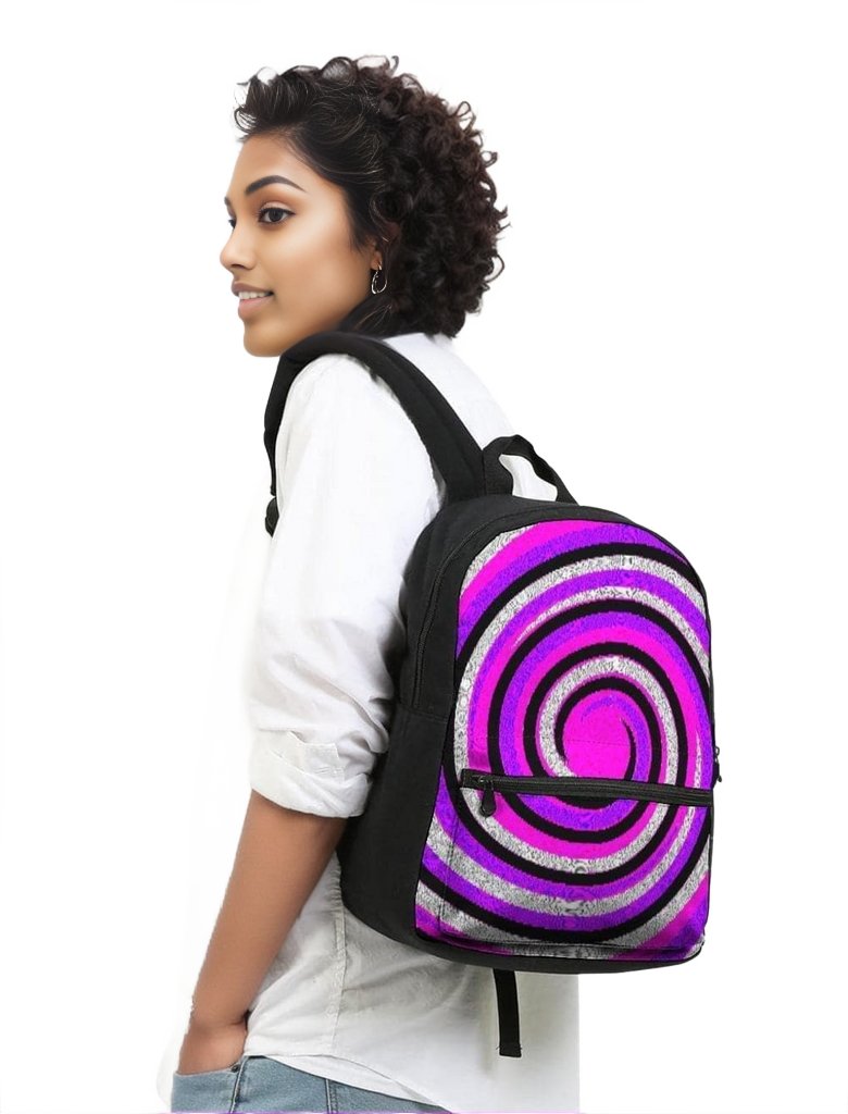 - Teacher's Pet Royal Swirl Small Canvas Backpack - backpack at TFC&H Co.