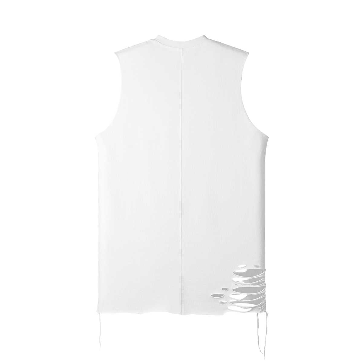 - Teddy Ride 180GSM Unisex Ripped Longline Tank Top - unisex tank top at TFC&H Co.