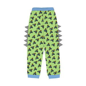 - Teddy Ride Boy's Plush Dinosaur Hoodie & Pants Set - kids top & pants set at TFC&H Co.