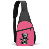 Hot Pink ONE SIZE - Teddy Ride Chest Bag - chest bag at TFC&H Co.