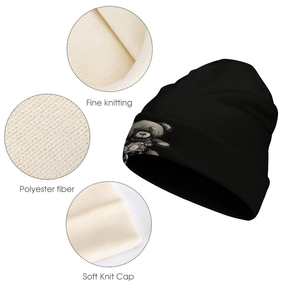 - Teddy Ride Knitted Hat - Beanie at TFC&H Co.