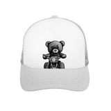 Gray - Teddy Ride Multicolor Unisex Adjustable Mesh Baseball Hat - hat at TFC&H Co.