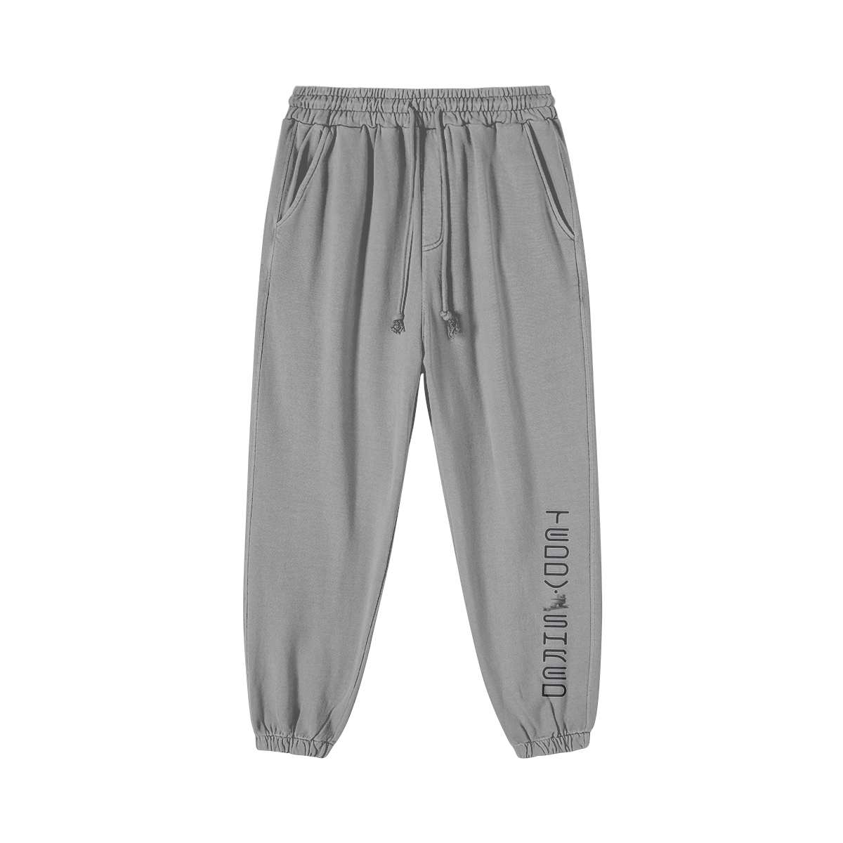 Quick Silver - Teddy Ride Shred 420GSM Unisex Super Heavyweight Washed Baggy Sweatpants - unisex sweatpants at TFC&H Co.