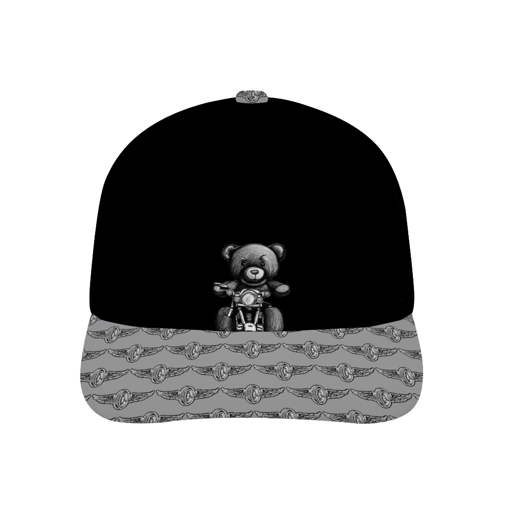 - Teddy Ride Unisex Adjustable Curved Bill Hat - hat at TFC&H Co.