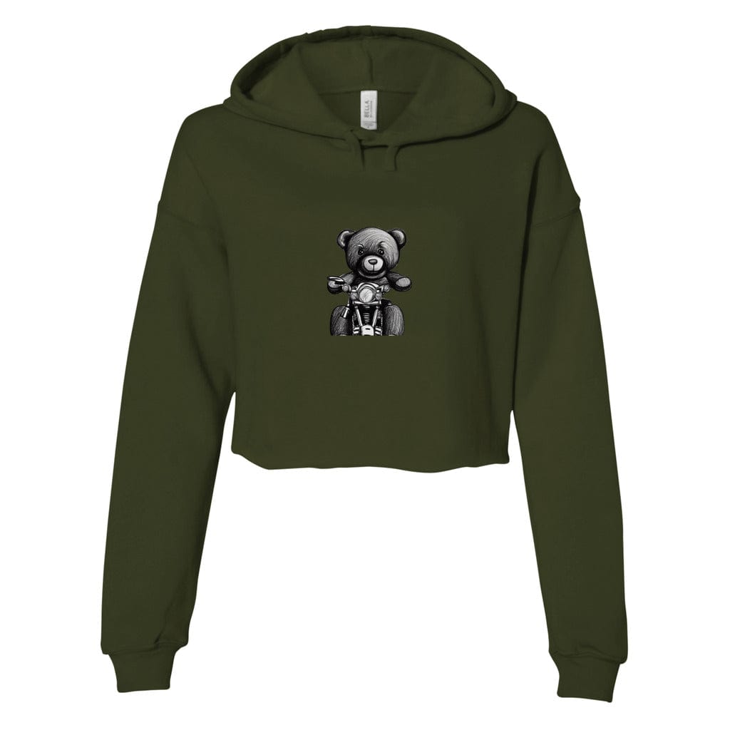 Black teddy hoodie online women's