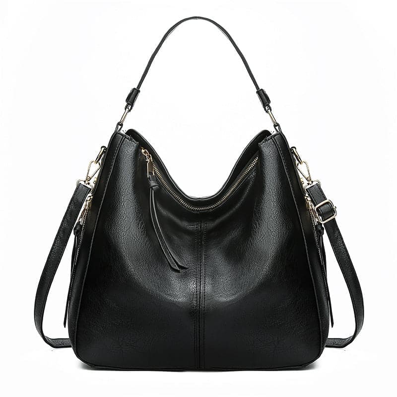 Black - Temperament Messenger Shoulder Bag - handbag at TFC&H Co.