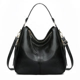 Black - Temperament Messenger Shoulder Bag - handbag at TFC&H Co.