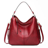 Red - Temperament Messenger Shoulder Bag - handbag at TFC&H Co.