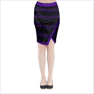 - Tethered Midi Wrap Pencil Skirt - womens skirt at TFC&H Co.
