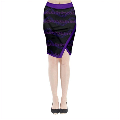 Tethered Midi Wrap Pencil Skirt - women's skirt at TFC&H Co.