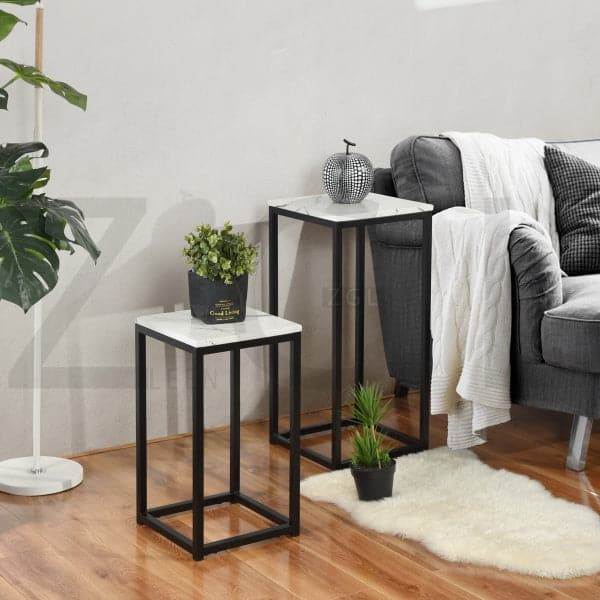 TFC&H Co. BLACK LEG COFFEE TABLE SET- Ships from The US - coffee table at TFC&H Co.