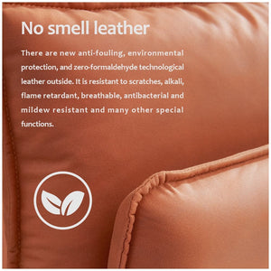 - TFC&H Co. L-shaped Corner Sectional Technical leather Sofa - Orange- Ships from The US - sectional at TFC&H Co.