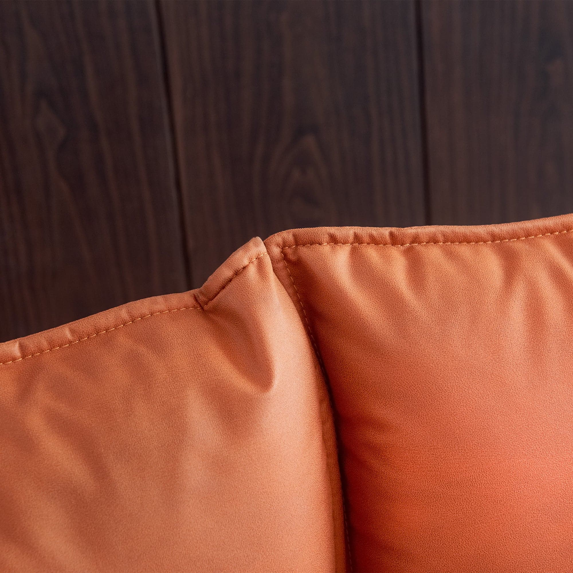 - TFC&H Co. L-shaped Corner Sectional Technical leather Sofa - Orange- Ships from The US - sectional at TFC&H Co.