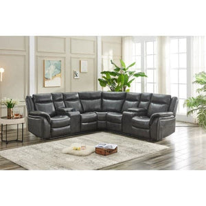 - TFC&H Co. Power Reclining Sofa w/ LED Strip- Ships from The US - sectional at TFC&H Co.