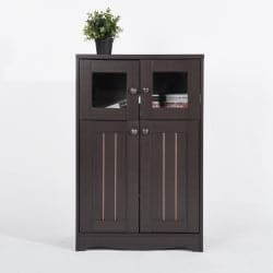 - TFC&H Co. Storage Display Glass Door Cabinet- Ships from The US - storage cabinet at TFC&H Co.