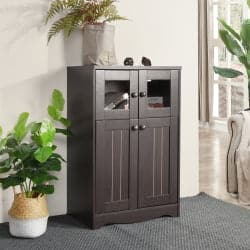 TFC&H Co. Storage Display Glass Door Cabinet- Ships from The US - storage cabinet at TFC&H Co.