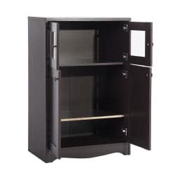 - TFC&H Co. Storage Display Glass Door Cabinet- Ships from The US - storage cabinet at TFC&H Co.
