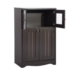TFC&H Co. Storage Display Glass Door Cabinet- Ships from The US - storage cabinet at TFC&H Co.