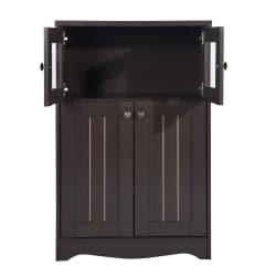 - TFC&H Co. Storage Display Glass Door Cabinet- Ships from The US - storage cabinet at TFC&H Co.