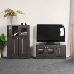 TFC&H Co. Storage Display Glass Door Cabinet- Ships from The US - storage cabinet at TFC&H Co.