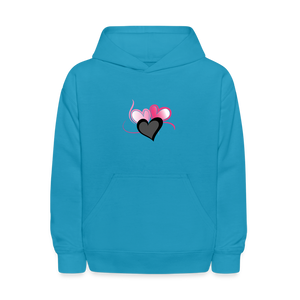 - Three Heart Cord Kids' Hoodie - Ships from The US - Kids Hoodie | LAT 2296 at TFC&H Co.