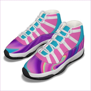 - Tie-Dye Cotton Candy Air Women's High Top Basketball Shoes - womens high-top basketball sneaker at TFC&H Co.