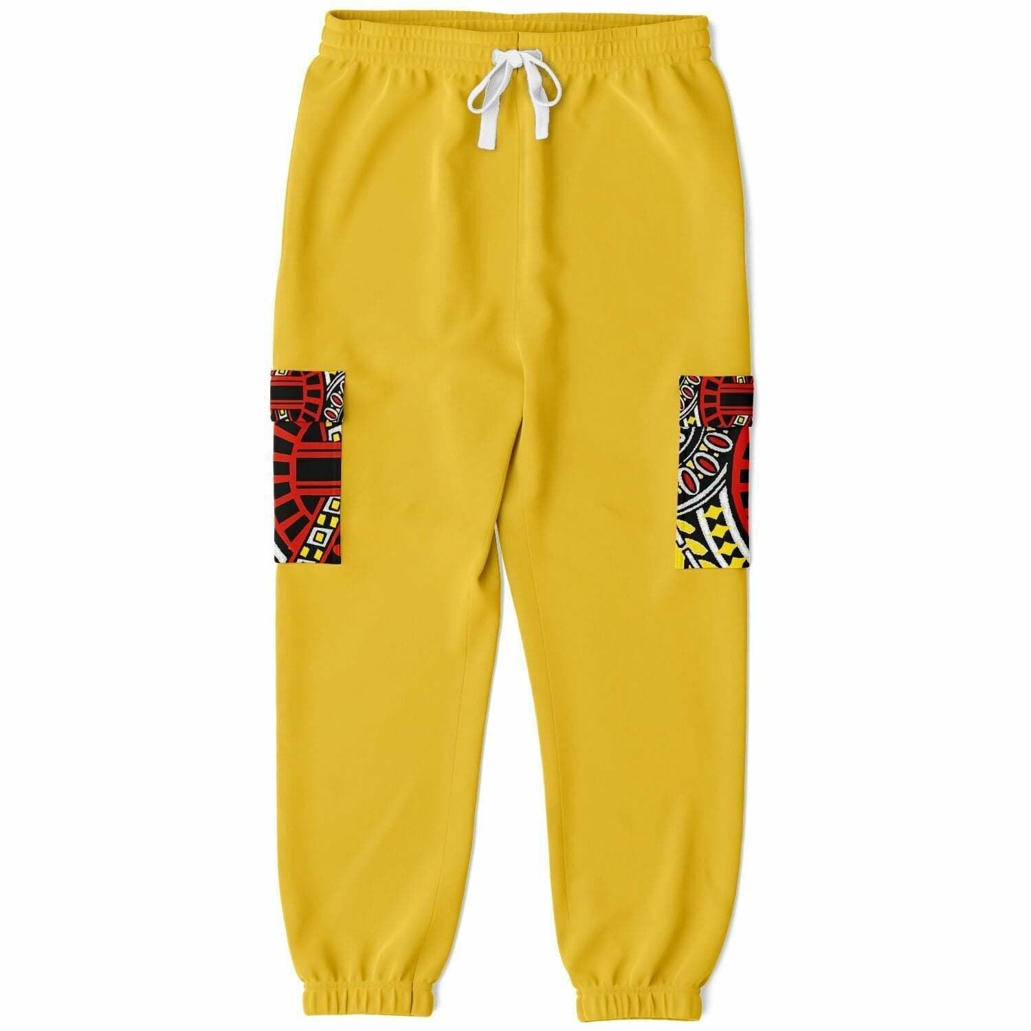 Top Deck Premium Unisex Cargo Sweatpants - Mustard - Fashion Cargo Sweatpants - AOP at TFC&H Co.