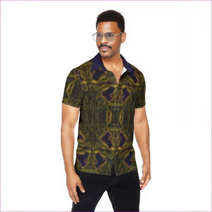 multi-colored - Tribalist 2 Men's Button-Up Shirt - mens button-up shirt at TFC&H Co.