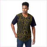 multi-colored - Tribalist 2 Men's Short Sleeve Baseball Jersey - mens top at TFC&H Co.