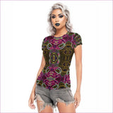 multi-colored - Tribalist Women's Short Sleeve Mesh Tee - womens t-Shirt at TFC&H Co.